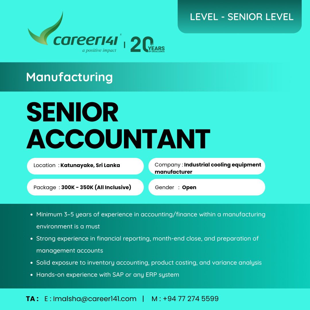 Senior Accountant