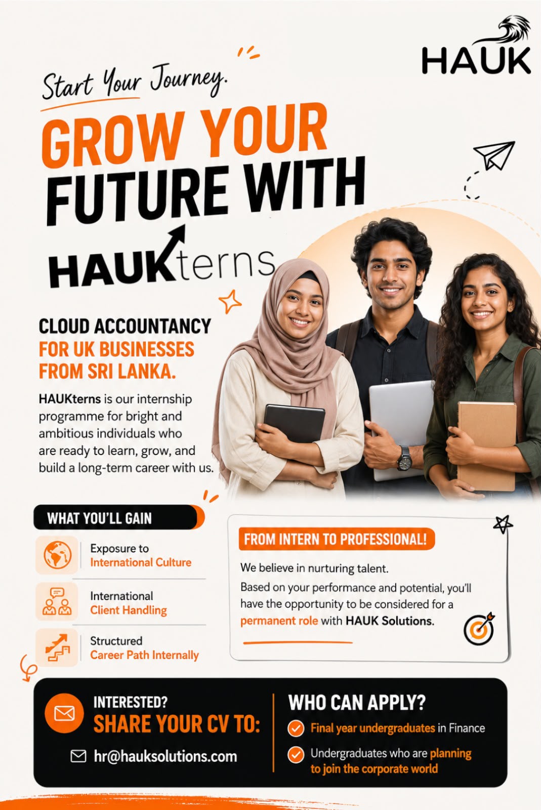 Internship Opportunity – Cloud Accounting (UK) job image